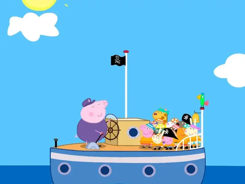 Peppa Pig High Tea Boat Party